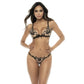 Mapale Nude/Black Matching 2 Pc Set Size S/M/L
