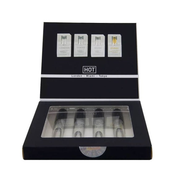 HOT Pheromone Perfume Tester Box for Men - 4x5ml - 4 Pack