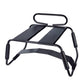 Daytona | Sex Chair Adjustable Height Black w Handle and Arch Bridge