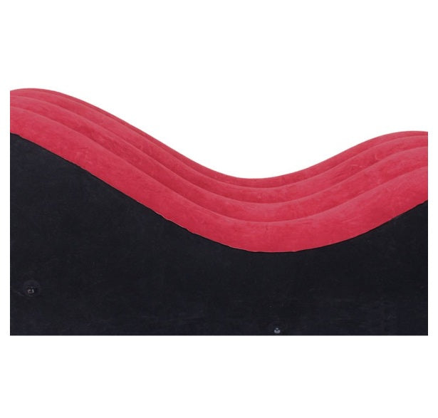 Daytona | Large 1.5m Inflatable Suede Love Lounge with Handrail