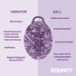 Bouncy Bliss Classic Inflatable Sit-On Vibrator Vibrating Pad