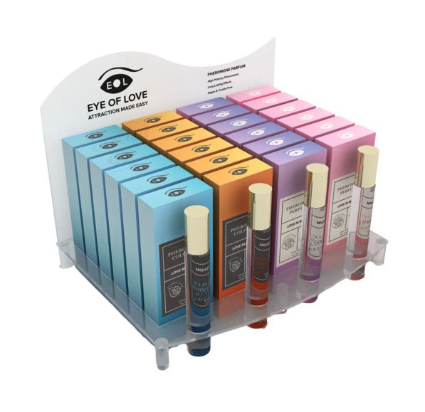 Eye Of Love Bloom Pheromone Body Spray 24 Pc POS Display incl Free Testers