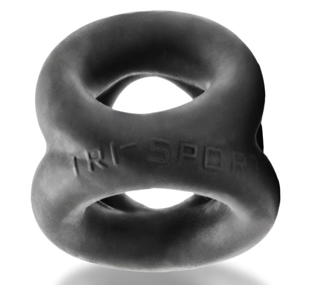 OxBalls Tri Sport 3 Ring 3 Sized Cock Ball And Sling Night