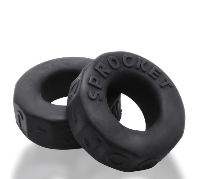 OxBalls Sprocket Comfort No-Roll Cock Ring Night
