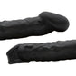 OxBalls Muscle Ripped Inner Ribbed Velvet-Smooth Cocksheath Night