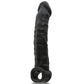 OxBalls Muscle Ripped Inner Ribbed Velvet-Smooth Cocksheath Night