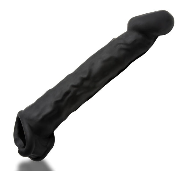 OxBalls Muscle Ripped Inner Ribbed Velvet-Smooth Cocksheath Night