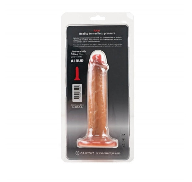 Camtoyz | RAW Ultra Realistic 20cm Silicone Dildo Albur