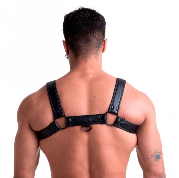 Sport Fucker | Vegan Bulldog Harness Black Size S/M or L/XL