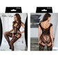 Killer Legs Strappy Cut-Out Mini Dress With Sleeves 2 Pc Set Black Sparkle Black Size OS