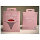 Killer Legs Mesh Net G-String White Size OS