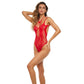 Rene Rofe Deep Desire Teddy Red Size OS