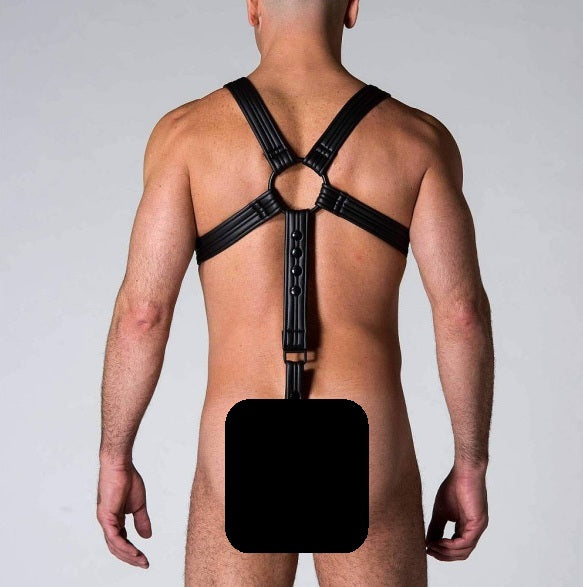 Sport Fucker Neoprene Full Harness Black Size L/XL