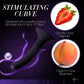 Strap U Black Silicone Strap-On Dildo Small