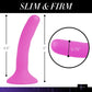 Strap U Pink Silicone Strap-On Dildo Small