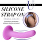 Strap U Pink Silicone Strap-On Dildo Small