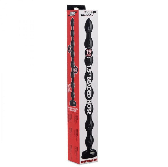 Hosed 19" Beaded Anal Snake