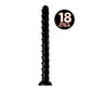 Hosed 18" Swirl Thick Anal Snake