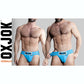 OxBalls Slingjock Upthrust Slider-Strap Jock Pool Blue Size S/M/L/XL