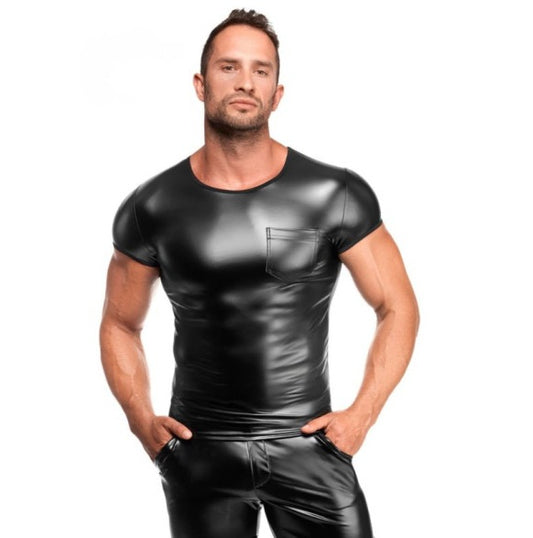 Noir Mens Wetlook Vexen Tee Size S/M/L/XL