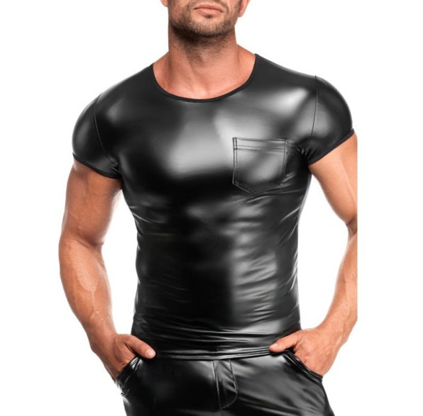 Noir Mens Wetlook Vexen Tee Size S/M/L/XL