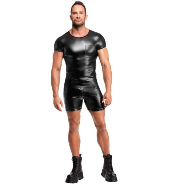 Noir Mens Wetlook Vexen Tee Size S/M/L/XL