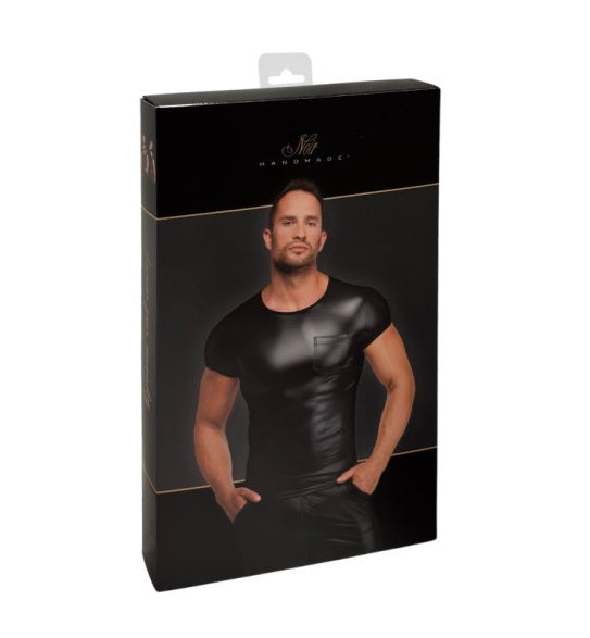 Noir Mens Wetlook Vexen Tee Size S/M/L/XL