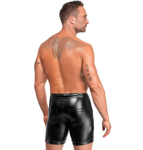 Noir Mens Wetlook Rogue Shorts Size S/M/L/XL