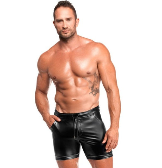 Noir Mens Wetlook Rogue Shorts Size S/M/L/XL