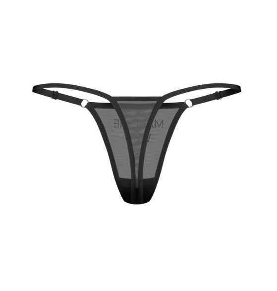 Obsessive Lingerie Make Me Wet Thong Size S/M