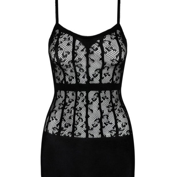 Obsessive Lingerie D605 Dress Black Size OS