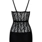 Obsessive Lingerie D605 Dress Black Size OS