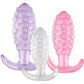 Hott Products | Crystal Ballers 3 Pc Silicone Anal Plug Set