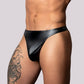 Male Power Liquid Onyx 2.0 Wet Look Thong Black Size S/M or L/XL