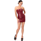 Noir Bordeaux Affair Boned Corset Burgundy Size XS/S/M