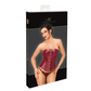 Noir Bordeaux Affair Boned Corset Burgundy Size XS/S/M