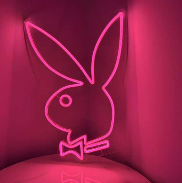 Playboy Neon Display Sign With Remote