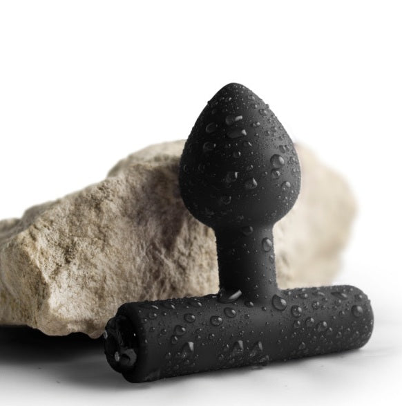 Rocks Off Nova Astryx Butt Plug Vibrator Black