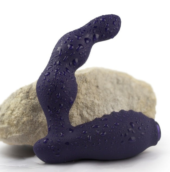 Rocks Off Nova Dominion Beaded P Spot Vibrator Blue