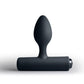 Rocks Off Nova Solaris Tapered Butt Plug Vibrator Black