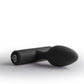 Rocks Off Nova Solaris Tapered Butt Plug Vibrator Black