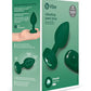 COTR | B-Vibe Vibrating Jewel Plug M/L Green with Emerald Jewel and Remote