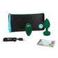 COTR | B-Vibe Vibrating Jewel Plug M/L Green with Emerald Jewel and Remote