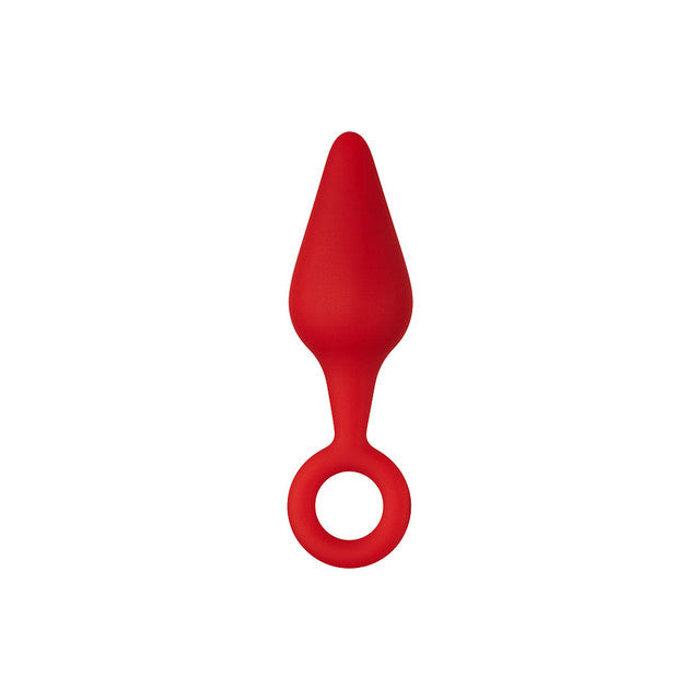 Forto F-10: Silicone Plug with Pull Ring Anal Plug