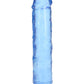 Shots Toys | REALROCK Crystal Clear 8" Straight Dildo No Balls - Blue