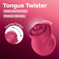Satisfyer Tongue Twister - Pink Flicking Clitoral Stimulator Vibrator