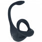 Shots Toys | LEVELZ - Remote Control Vibrating Silicone Tri O Cock Ring with Prostate Stimulator - Black