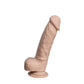 Adrien Lastic Silexd 7" Real Skin Model 1 Flesh Dildo