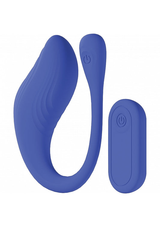 Shots Toys | LOVELINE Velvet G-Spot - Remote Controlled G-Spot Massager - Blue