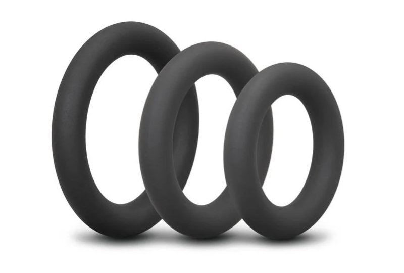 COTR | B-Vibe Snug Ring Swole - 3-Pack Snug Fit Thick Silicone Cock Ring